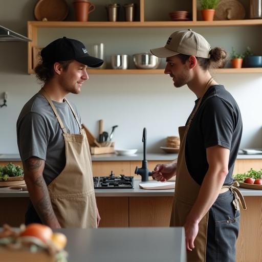 Pollo Perfetto Solutions team in a modern kitchen environment